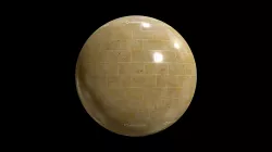 Tiles Marble Spanish Gold Brick Bond Honed 001