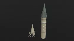 Torre Hogwarts Low Poly