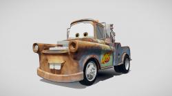 Download 3D Print Model Tow Mater CARS by playdesign