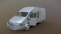 Transit Test - Camper-Space conversion