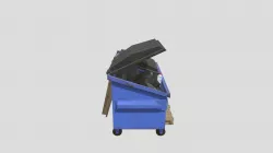 Trashcan Game Asset