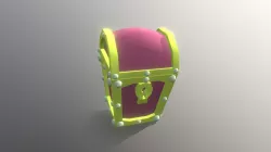 Treasure Chest - Cartoony Low Poly