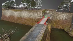 Tsuruga Castle(Moat)