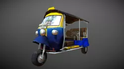 Tuk Tuk three wheelers taxi car