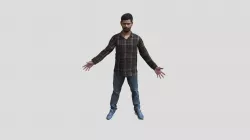 turn up 3d model