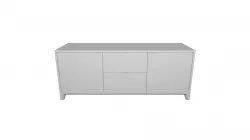 TV stand CASE black oak. DG-HOME