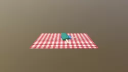 two ice on the table