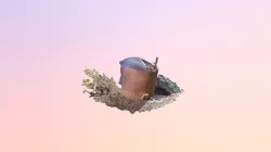 UAV Tank Survey Testing Simplified 3d Mesh