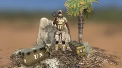 UN Task Force - Desert Camo - Male Soldier 2
