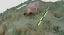 Underwater bottle - test