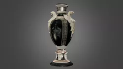 Vase aux griffons ailés par Prosper Jouneau