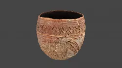 Vase à fond rond