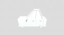 Vehiculo Low poly