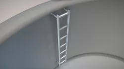 Vertical Wall Mount Ladder (High-Poly)