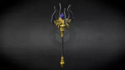 Void Elves Inspired Bladed Staff