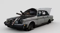 Volvo Wreck (Raw Scan)