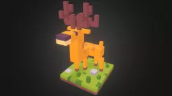 Voxel Deer