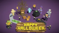 Voxel Halloween Pack (18 Items)