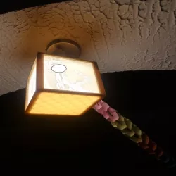 4side Litophane Lamp(ka) GU10