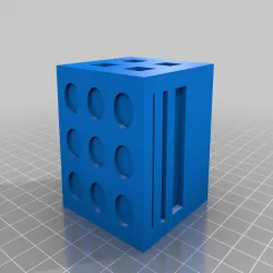 5x5 Calibration Cube for Stereolithography Printer
