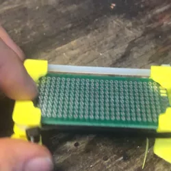 Adjustable zip / cable  - tie PCB circuit board prototype spacer raiser fixation stand hold 