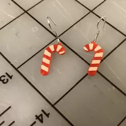 CandyCane Earrings