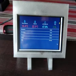 Case for a 5 inch Raspberry Pi screen
