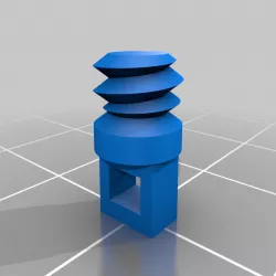 CircuitPlayground Express case Ziptie screw