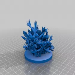 D20 RPG Giant Hand Slime Monster Miniature 