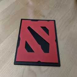 Dota Logo Coaster