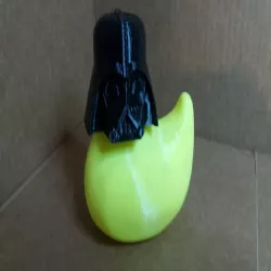 Duck Vader - Darth Vader rubber Ducky Combination