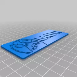 Engine Badge for Mini Cooper S R53 Motor