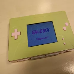 Game boy macro faceplate