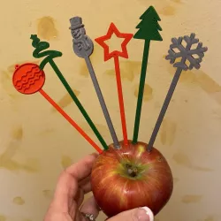 Holiday Party Cocktail Stirrers - Swizzle Sticks