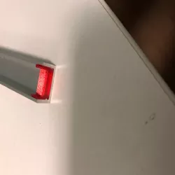 Led strip holder for aluminium profile