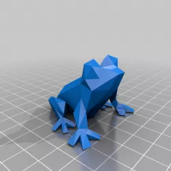 Low Poly Tree Frog