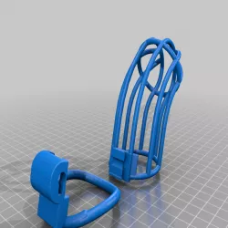 My Customized [18+ NSFW] Parametric Chastity Cage
