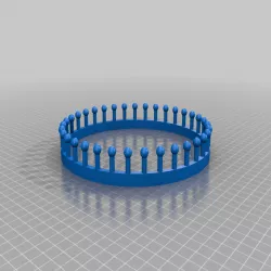 My Customized Circular Knitting Loom