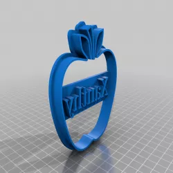 My Customized Teacher Appreciation Apple Cookie Cutter
