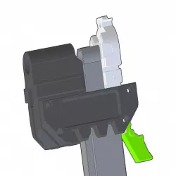 Nerf Caliburn U - Talon/Katana Magwell