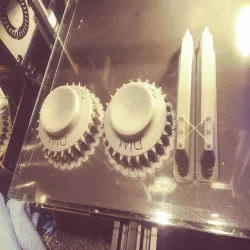 RC 1/5th SCALE RIVET WHEEL (FREEWING)