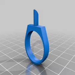 Ring model for metal casting