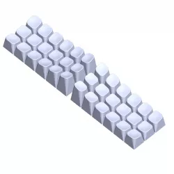 Sculpted Keycap Set