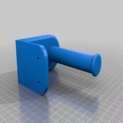 Toilet paper holder (Porte rouleau papier toilette)