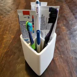 Toothbrush / Toothpaste Holder Version 2