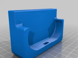 Vertical phone controller mount