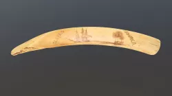 Walrus Tusk with Slavery Slogan (VCU_3D_3718)