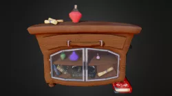 Warlock's Cabinet Stylized