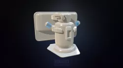 Water Filtration Machine highpoly