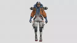 Wattson 3D model apex legends